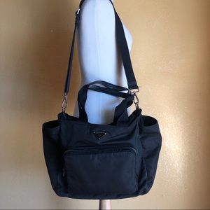 Authentic Prada Tessuto Nylon Diaper Bag